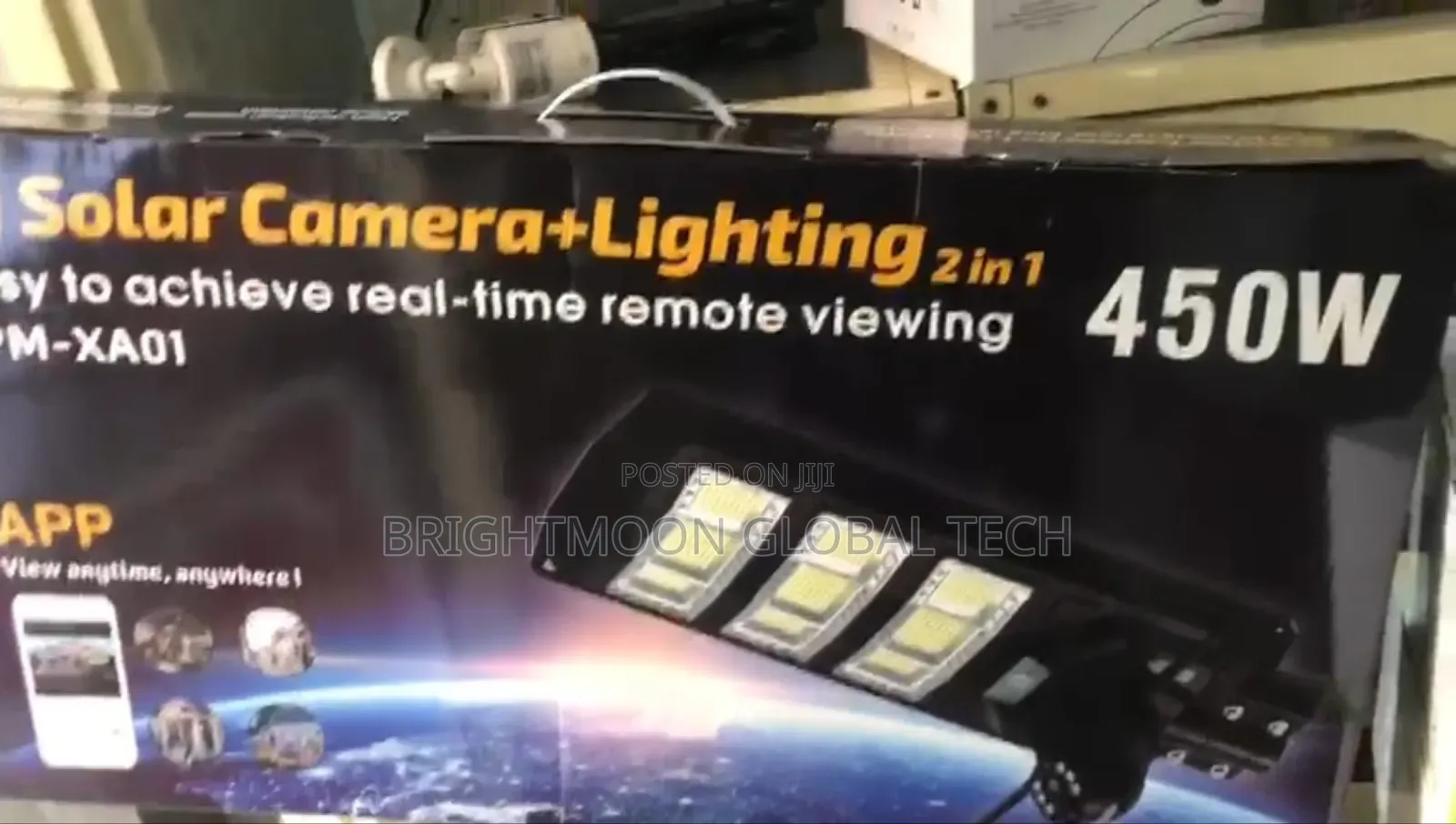 Original 450w Solar Street Light Camera