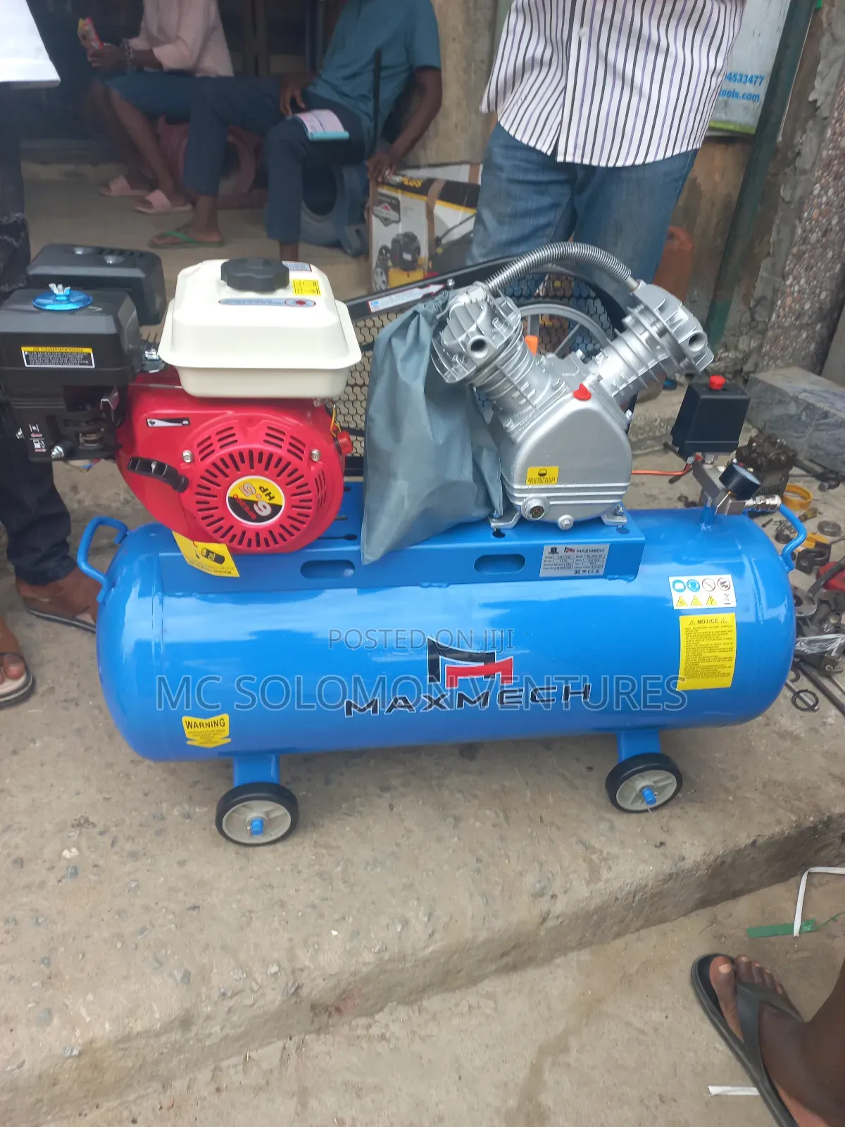 2.2kw Engine Drive Air Compressor Machine 100l