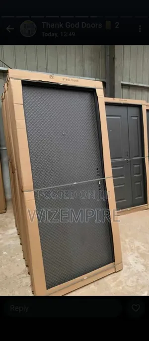 3ft Draft Black Doors Steal Available
