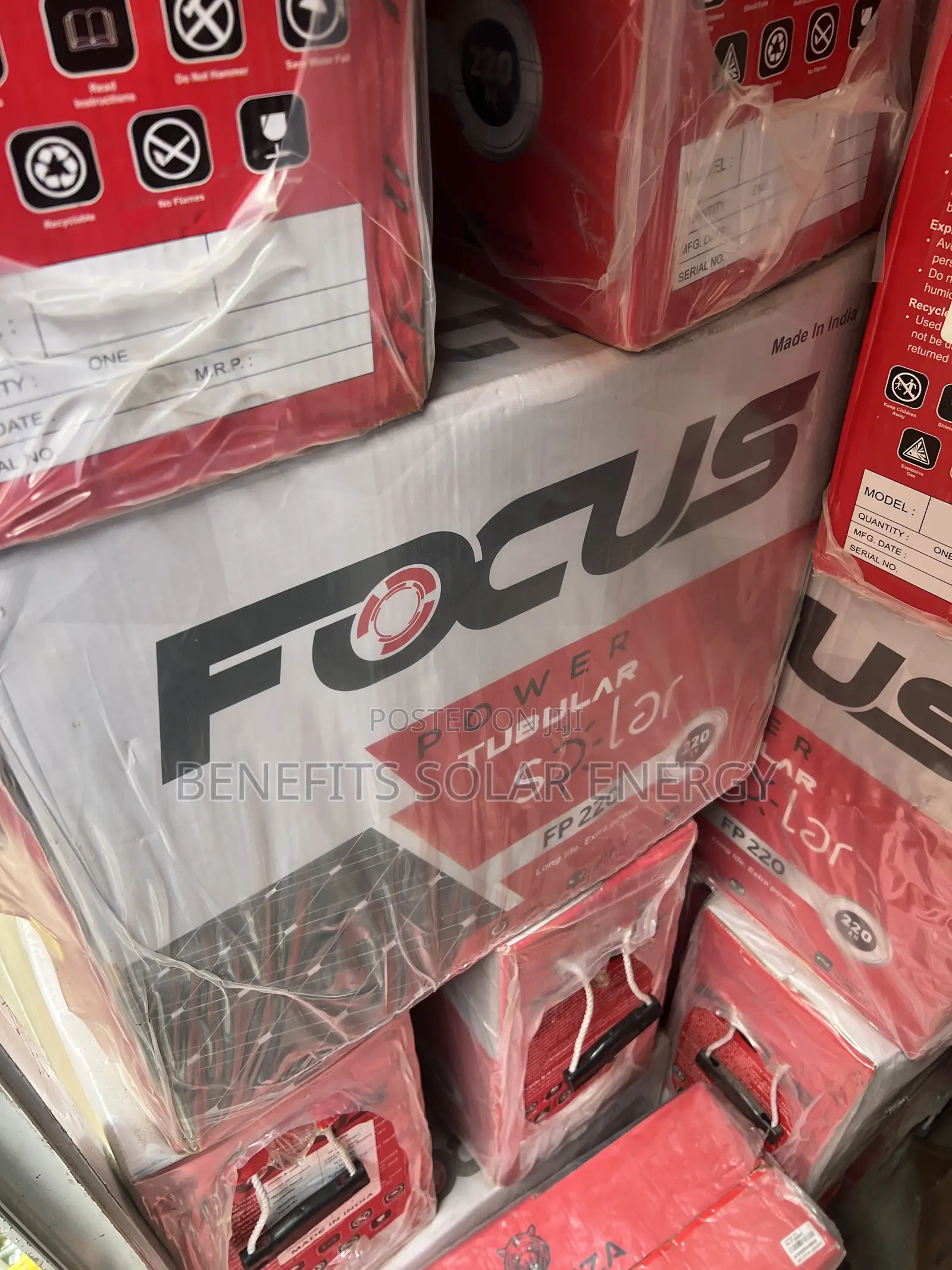 220ah Focus Tubular Battery
