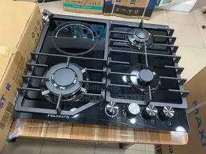 Polystar Inbuilt Gas Cooker With 3burner+ Inverter Hotplate