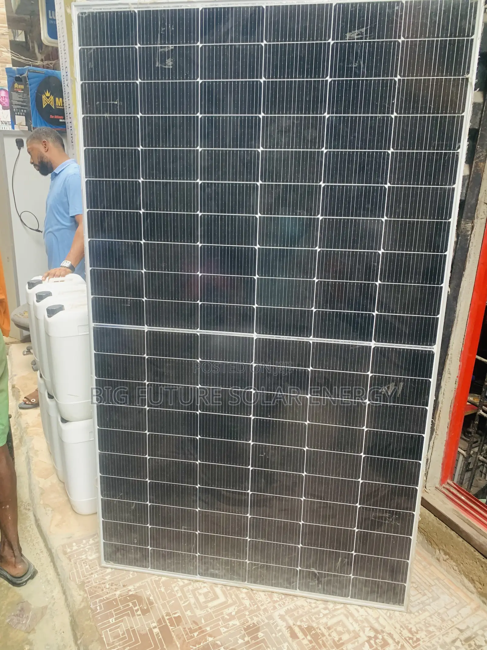 550watts Africell Halfcut Solar Panel