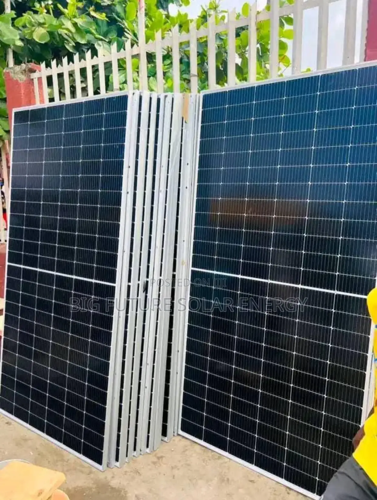 550watts Jinko Bificial Solar Panel 144c