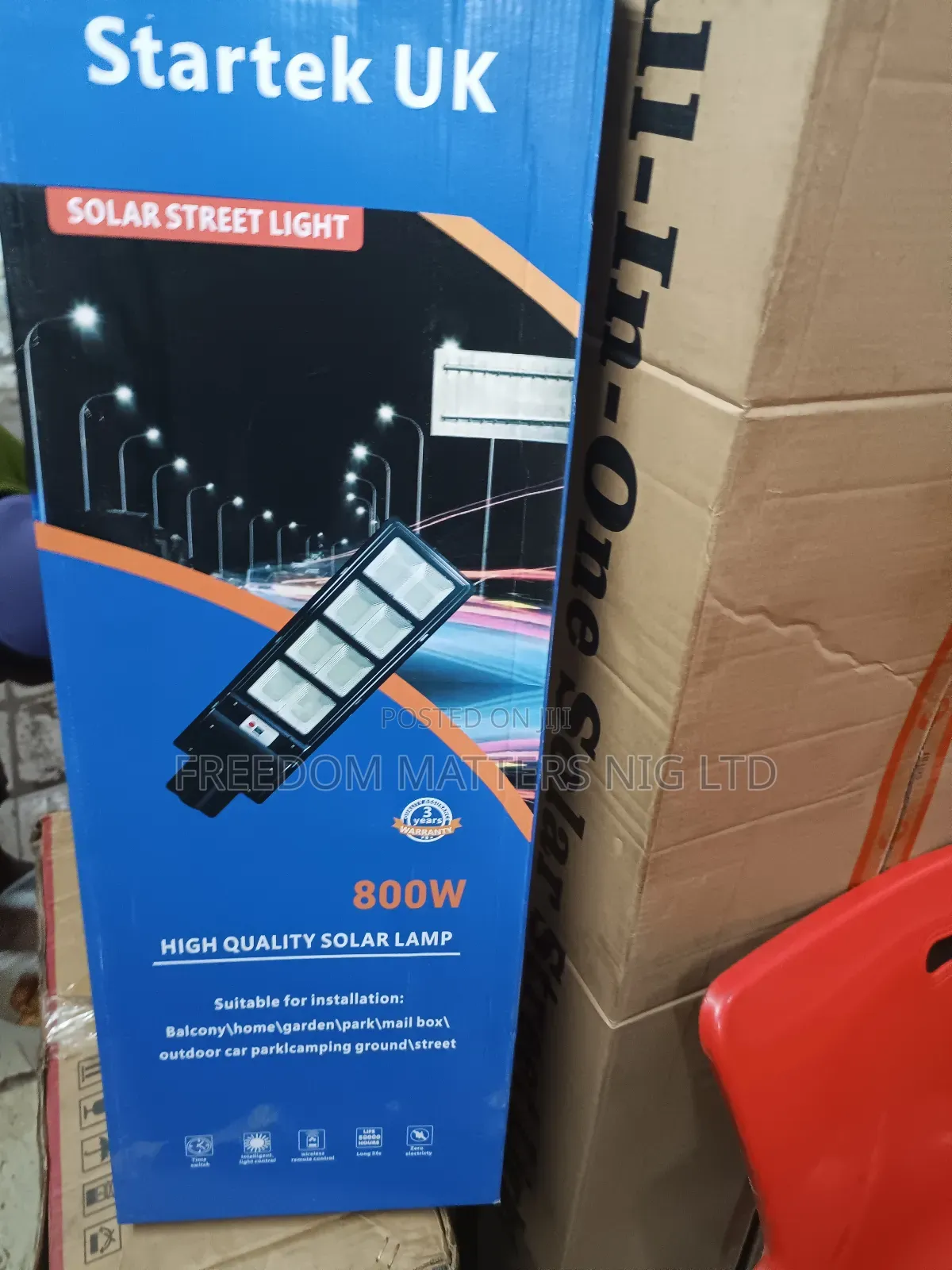 Solar Street Light 800 Watts