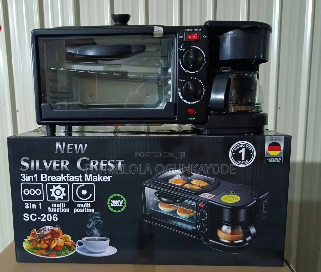 Silver Crest Breakfast Maker