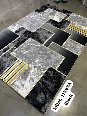 Photo - Turkey Centre Rug 5/7 Ft. Black