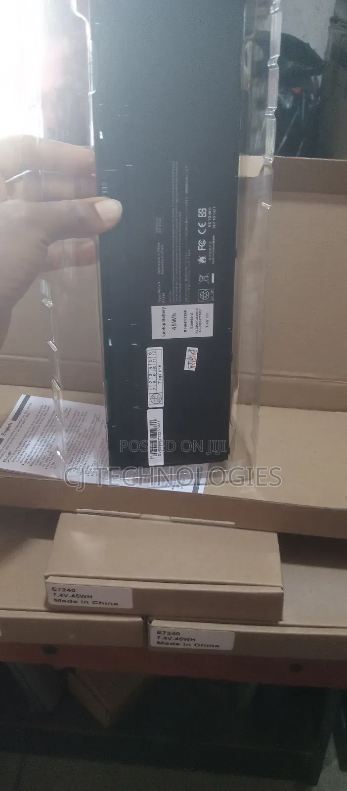 Dell Latitude E7240, and E7250 Series of Battery