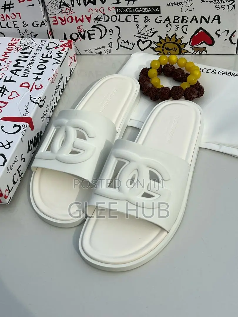 Dolce and Gabbana Flat Slides