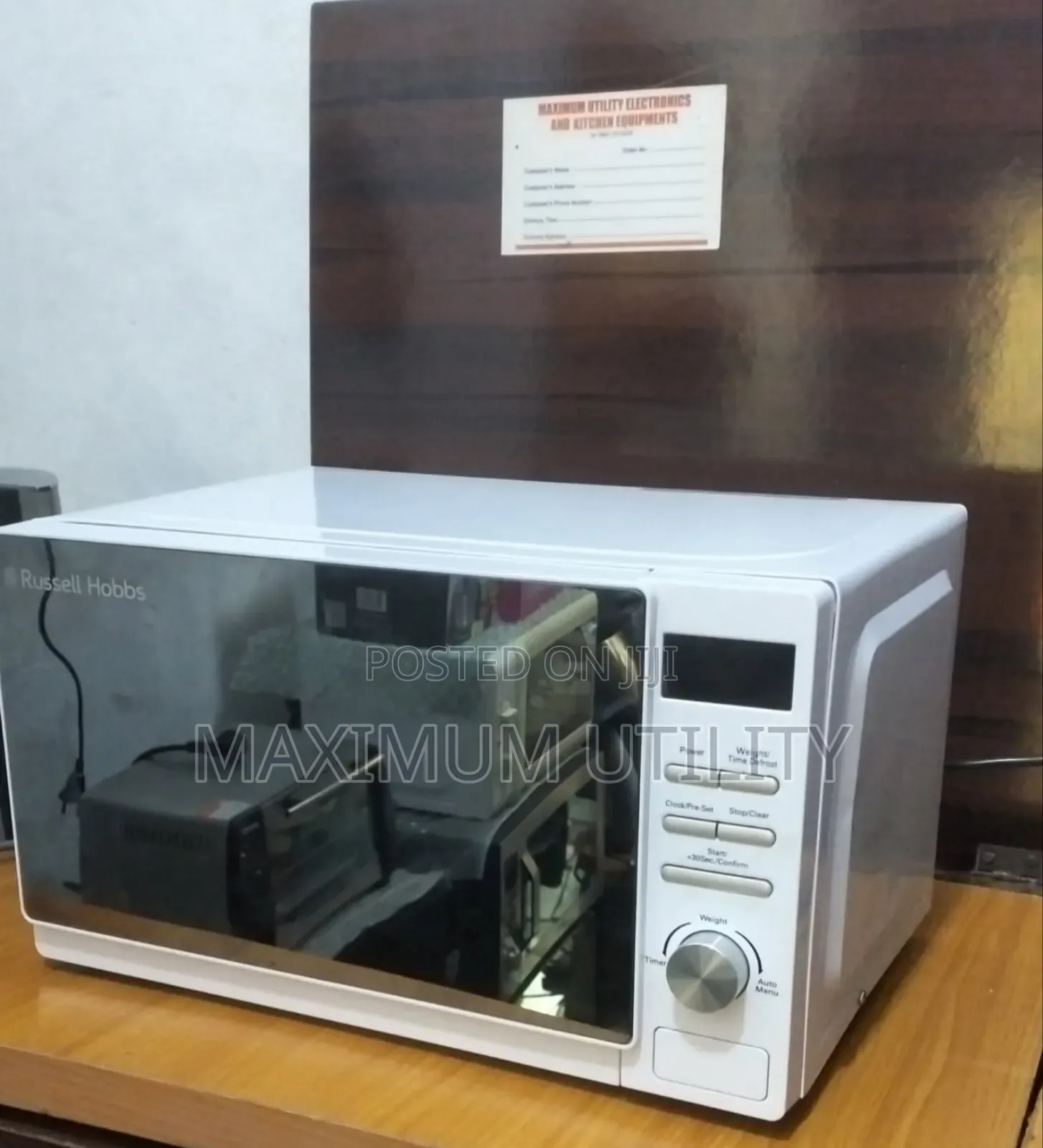 Russell Hubbs 20 LTRS Clean Uk Used Mirror Face Microwave
