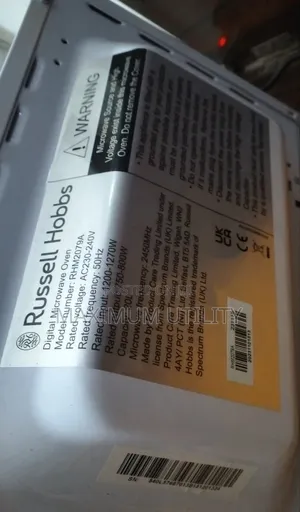 Russell Hubbs 20 LTRS Clean Uk Used Mirror Face Microwave