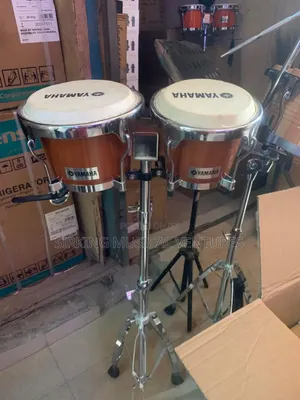 Photo - Mini Bongo Drum With Stand