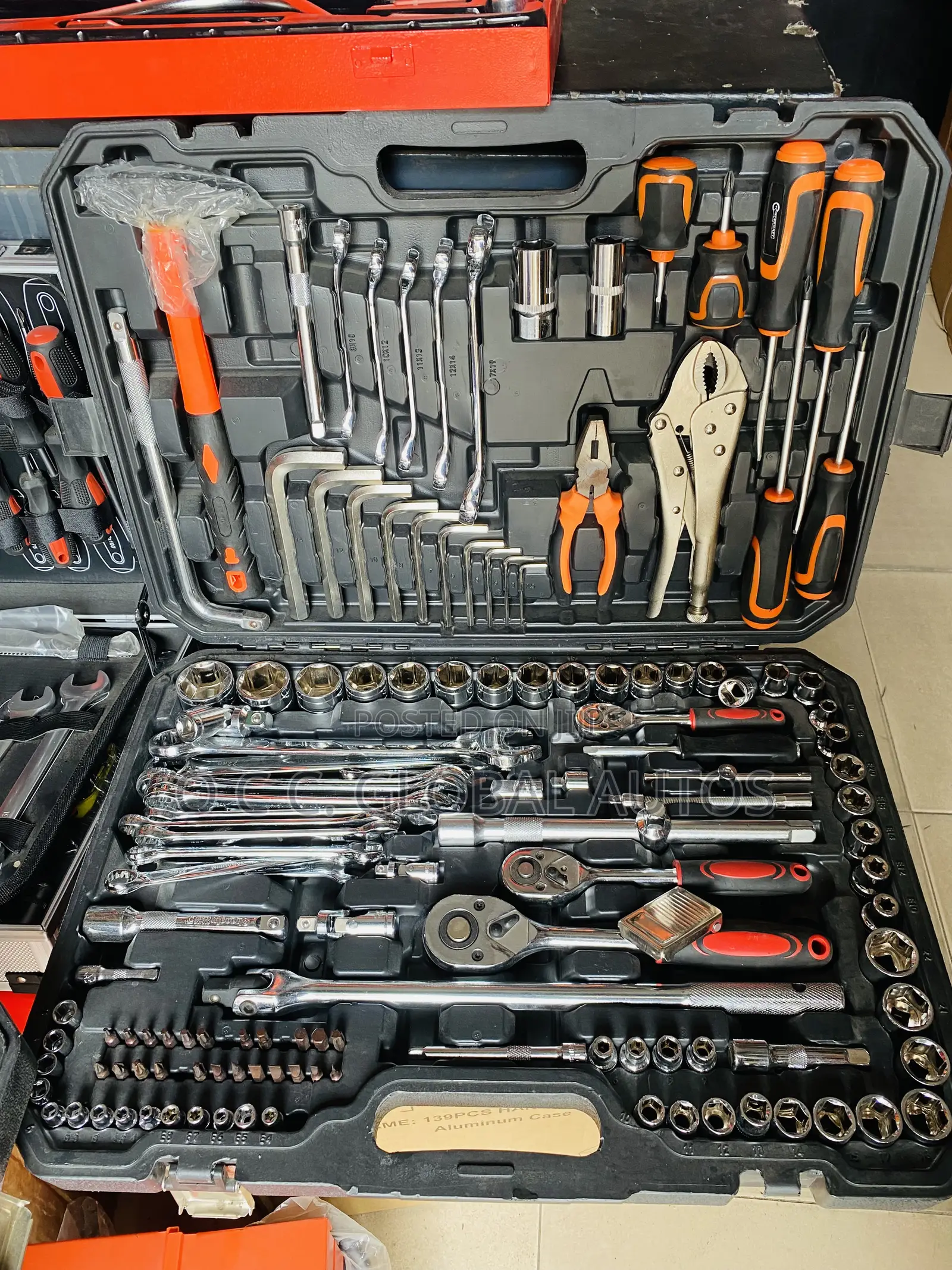 Complete Set Of Tools Box