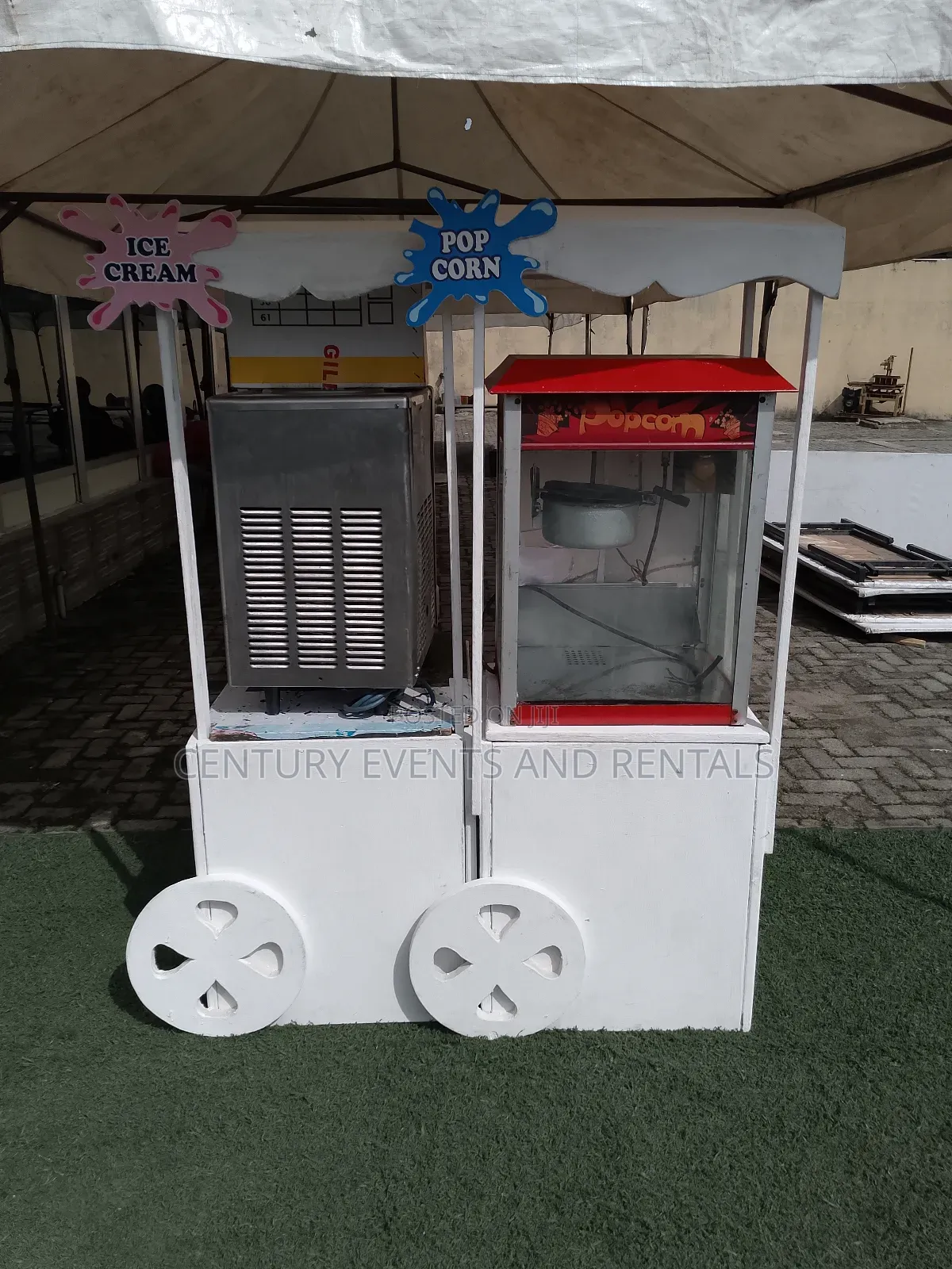 Pop Corn, Candy Floss and Ice Cream