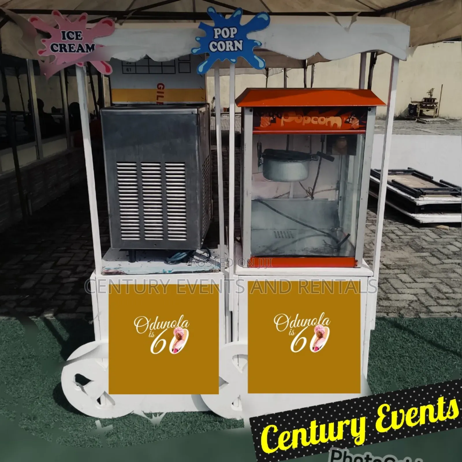 Pop Corn, Candy Floss and Ice Cream