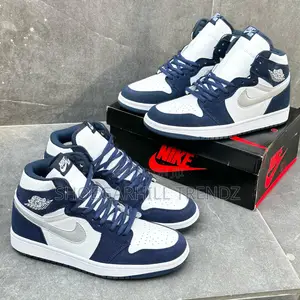 Photo - Air Jordan 1 High Midnight Navy Sizes 40-48
