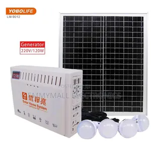 120w Solar Generator With Solar Panel