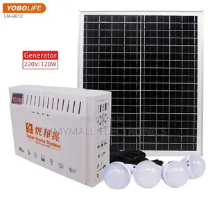 120w Solar Generator With Solar Panel