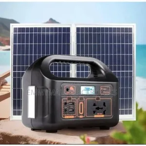 150w Solar Generator With Solar Panel