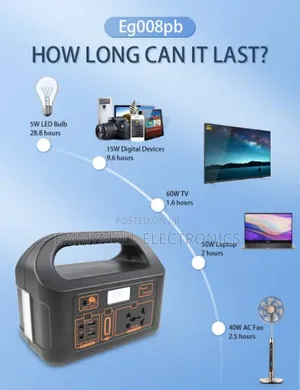 150w Solar Generator With Solar Panel