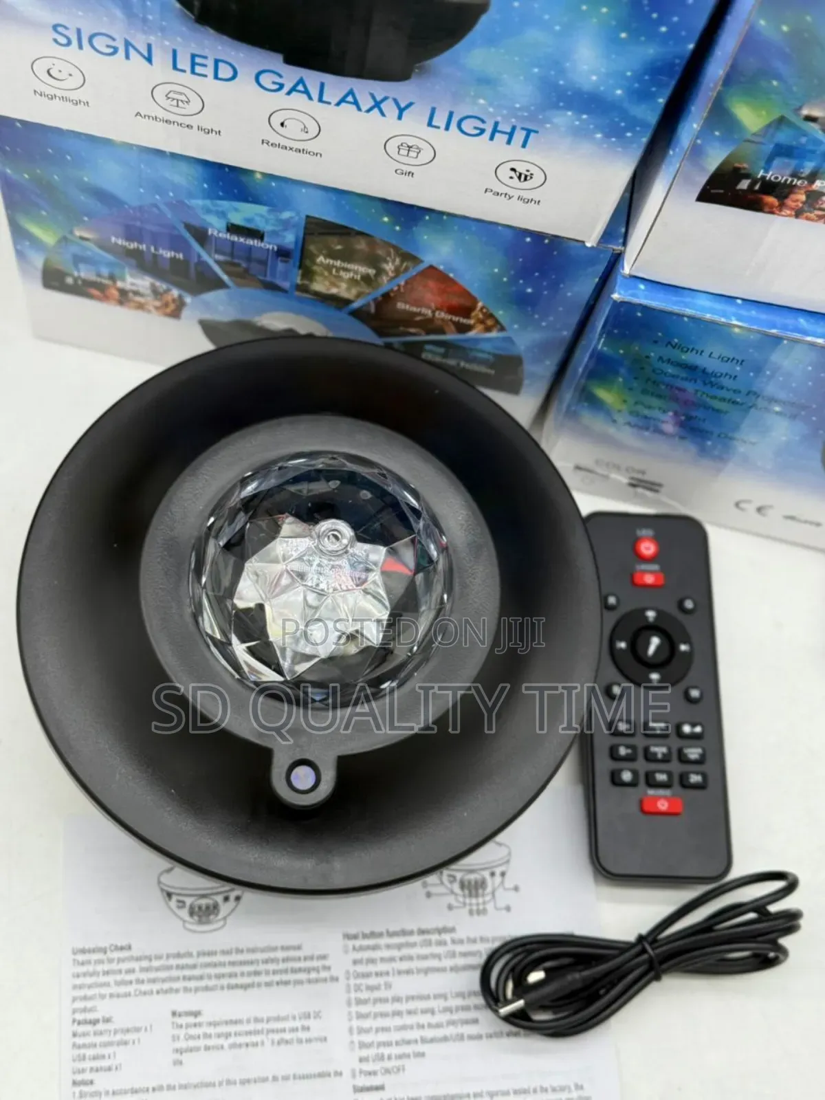 Starry Projector Light With Bluetooth Music Speaker