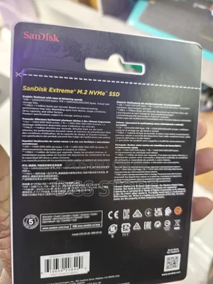 Sandisk Extreme M2 Nvme Ssd Internal 500gb