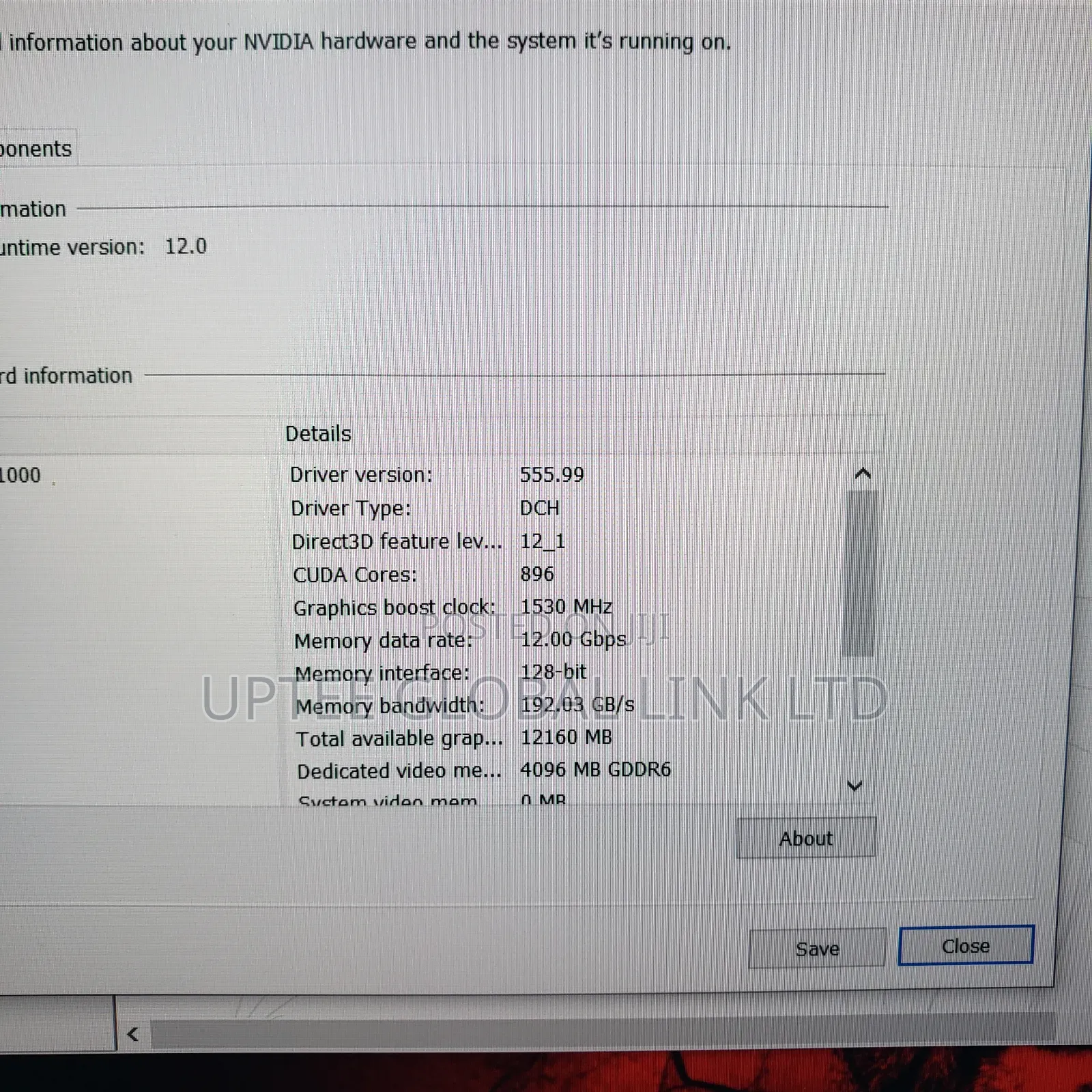 Laptop Dell Precision 5550 16GB Intel Core I7 SSD 512GB