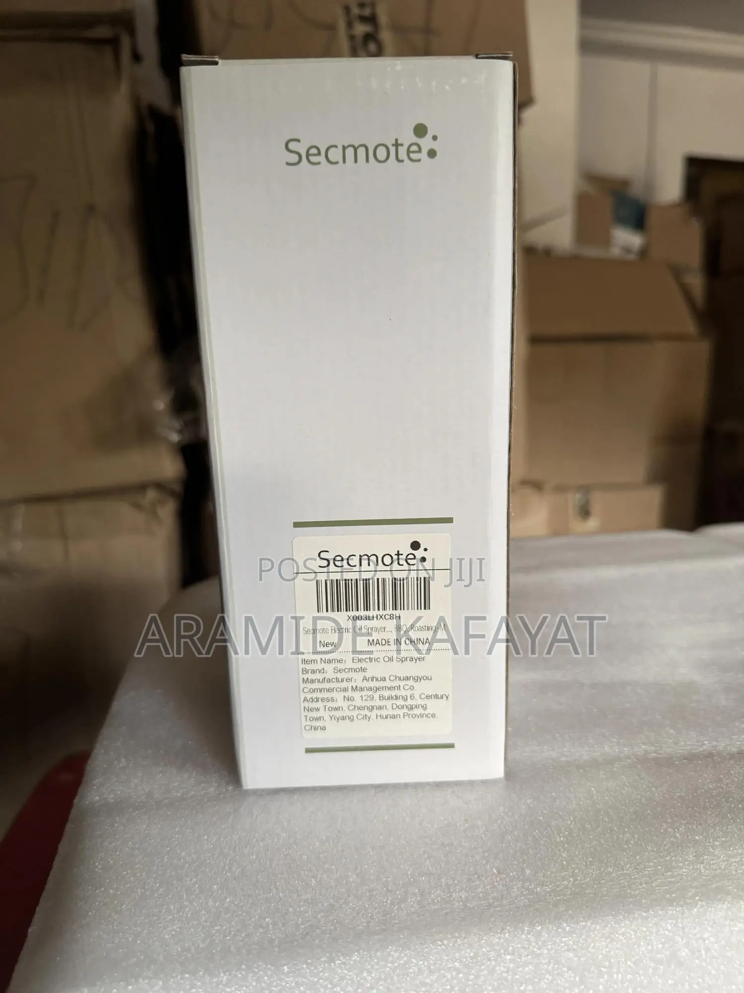 Secmote Electric Oil Spray