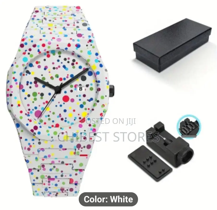 Valenzo Rubber Chain Watch