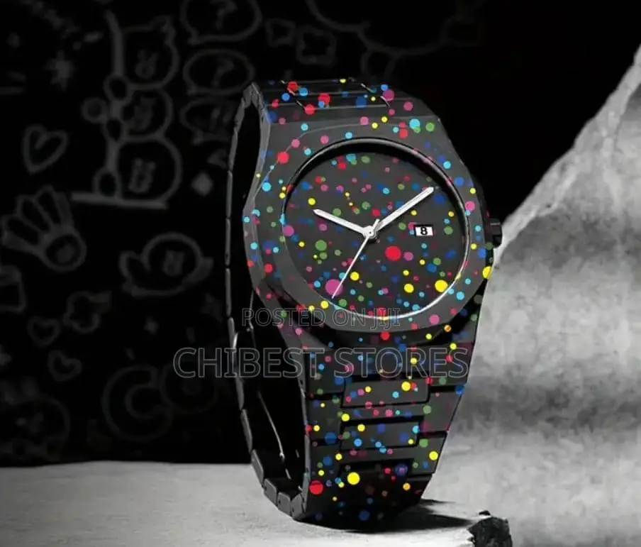 Valenzo Rubber Chain Watch