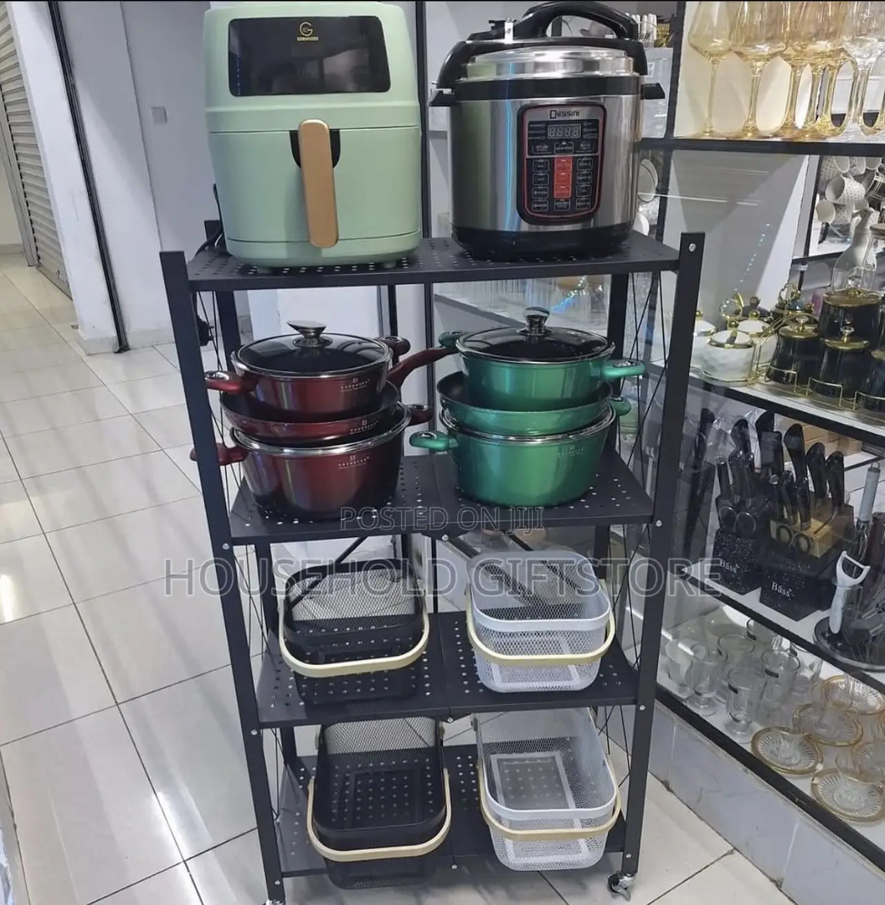 5 Layers Metal Kitchen Storage Rack