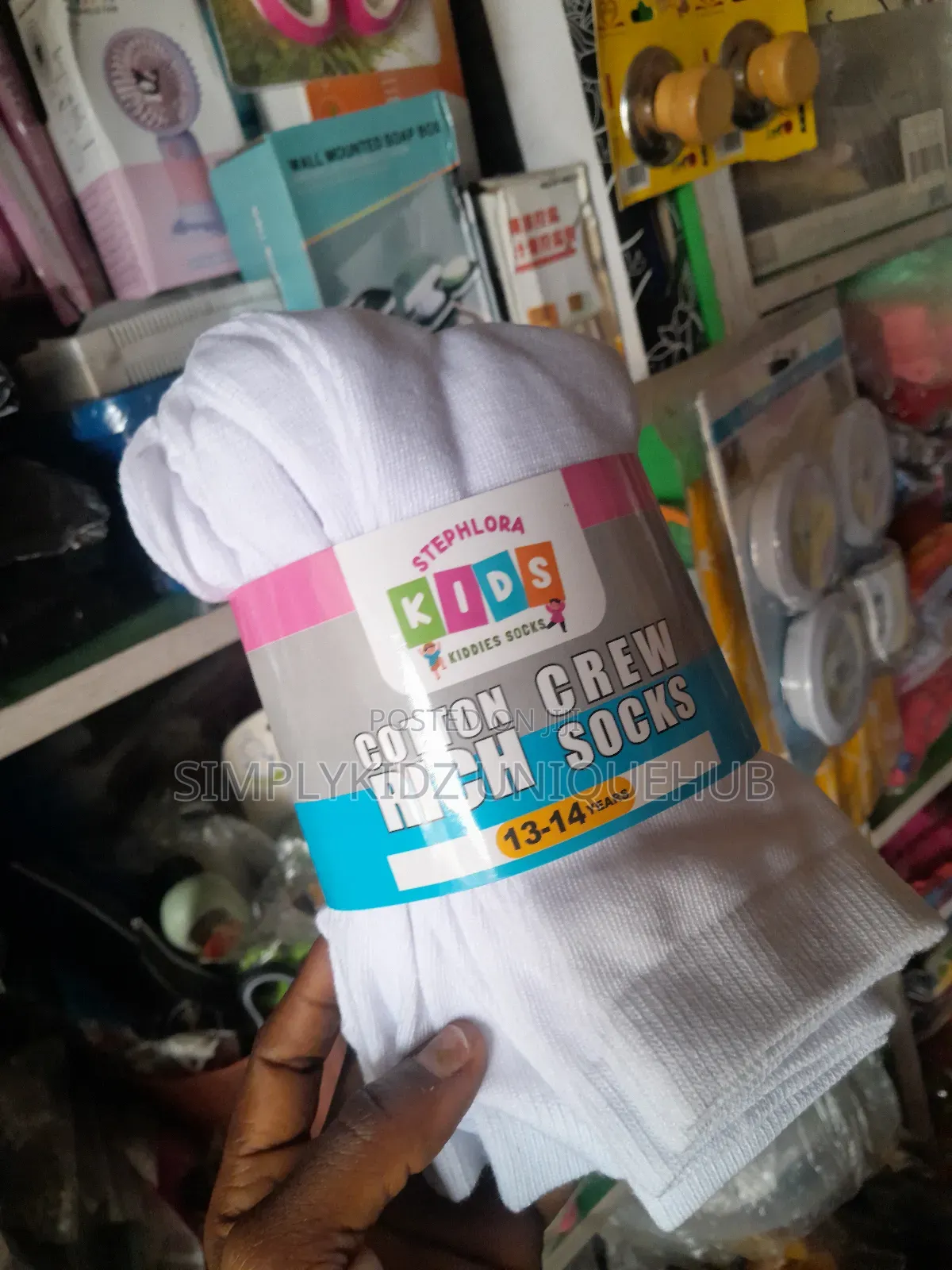 Lark 5-in-1 Cotton Rich Crew Socks