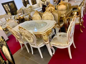 Luxury Royal 6-Seater Dining Table Set-Elegant Durable