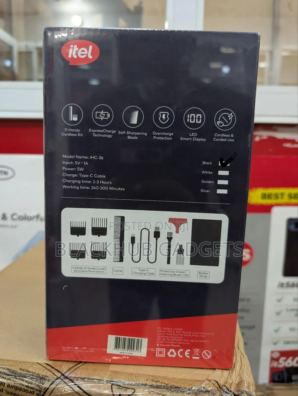 Itel Hair Clipper Classic 4