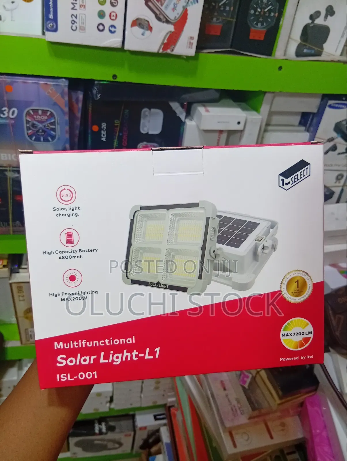 Itel Multifunctional Solar Light -L1