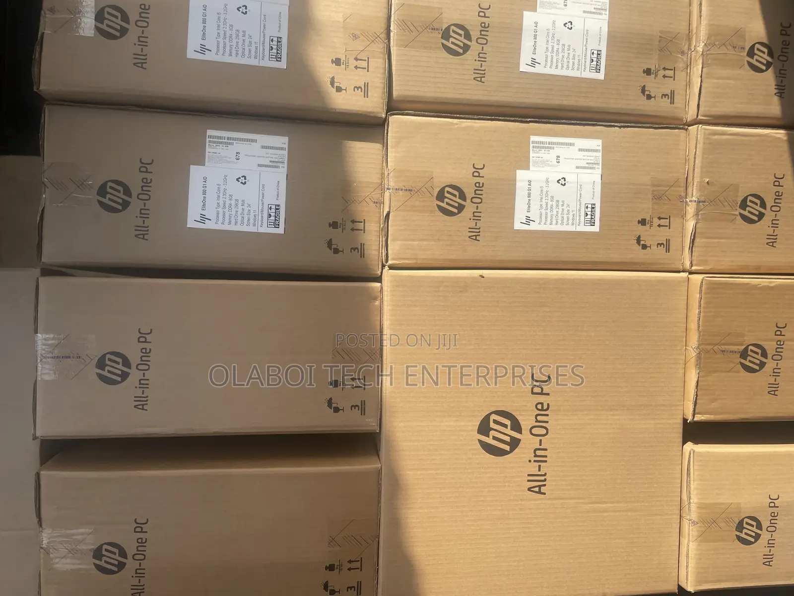 New Desktop Computer HP EliteOne 800 8GB Intel Core i5 SSD 256GB