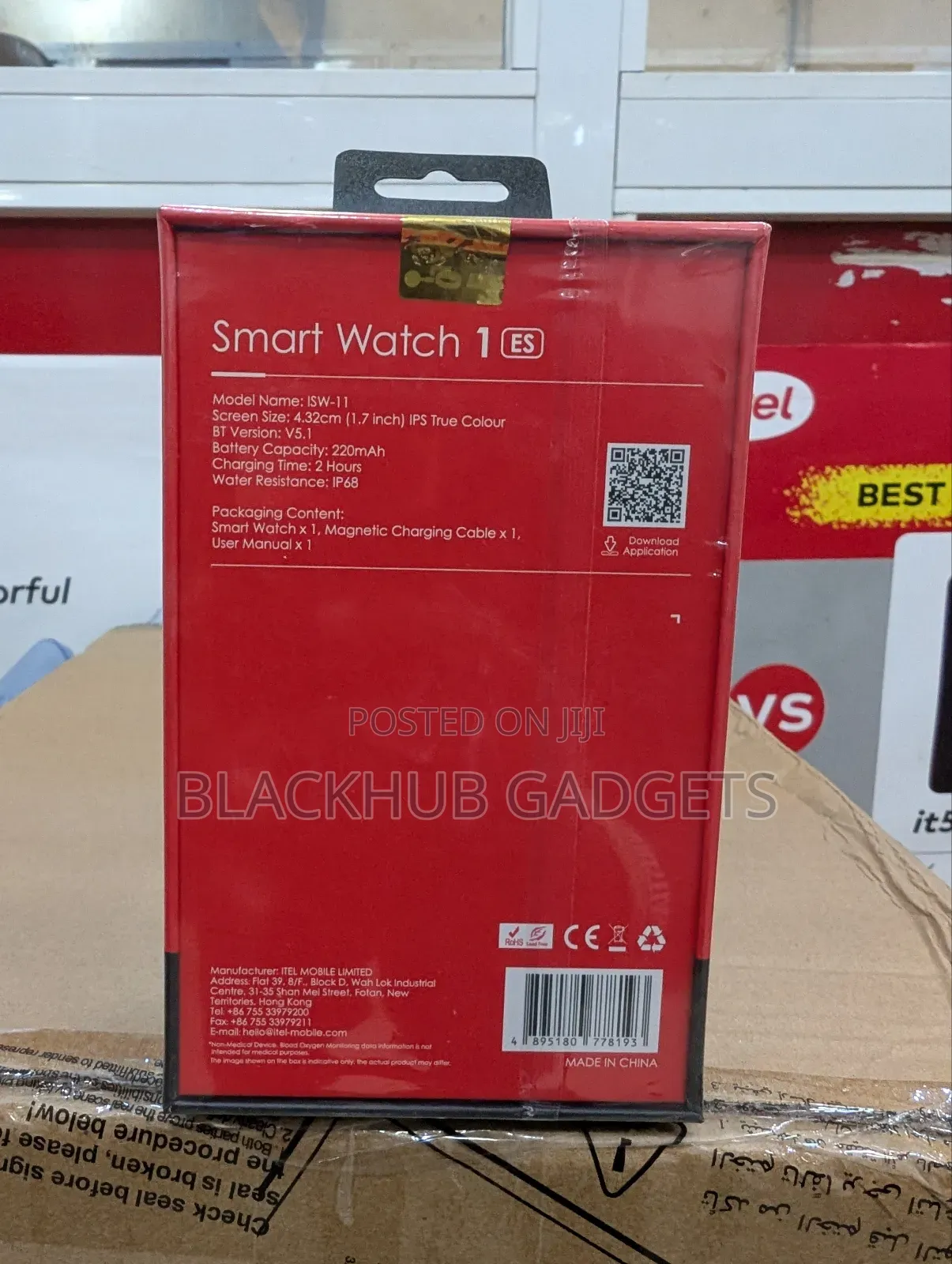 Itel Smart Watch 1 Es