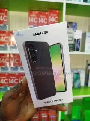 New Samsung Galaxy A56 256 GB Black