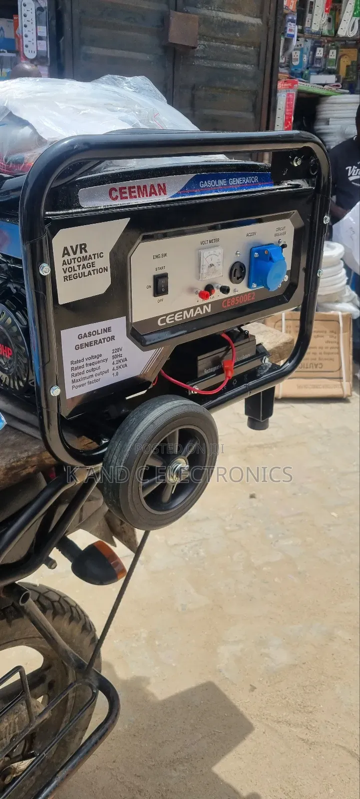 Ceeman 3.5kva Petrol Generator 100%Copper Wire