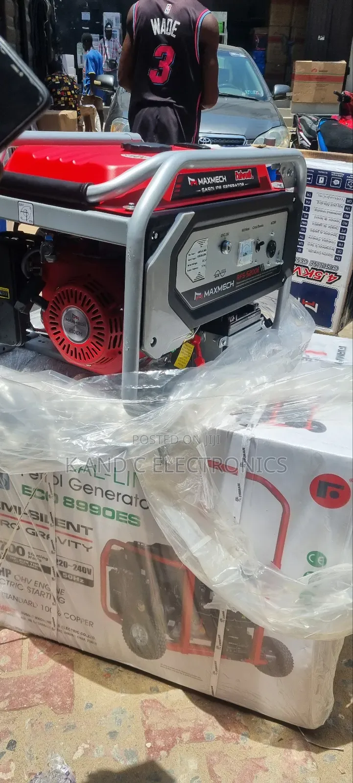 Maxmech 4.5kva Petrol Generator 100%Copper