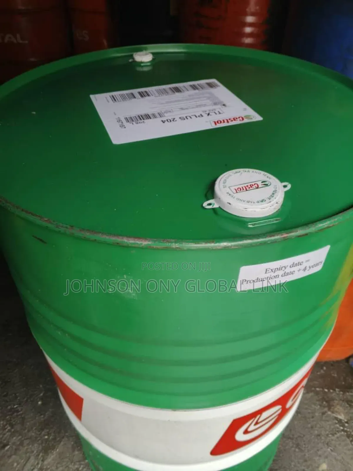 Castrol Oil Drums