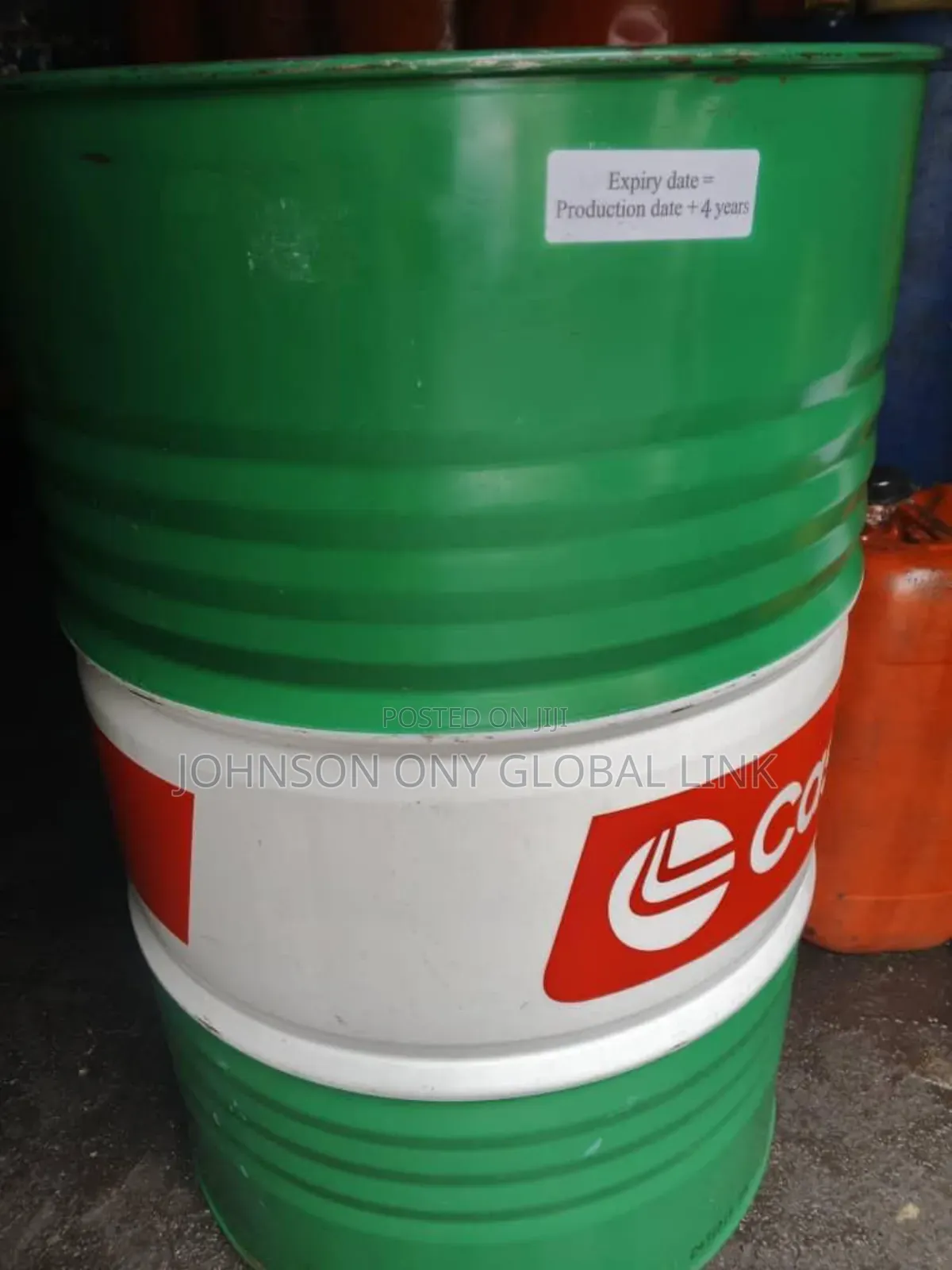 Castrol Oil Drums
