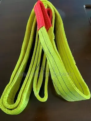 3 Ton Flat Polyester Woven Webbing Lifting Sling Belt DGM