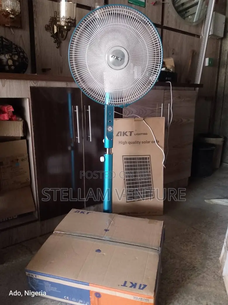 Akt Solar/ Rechargeable Fan