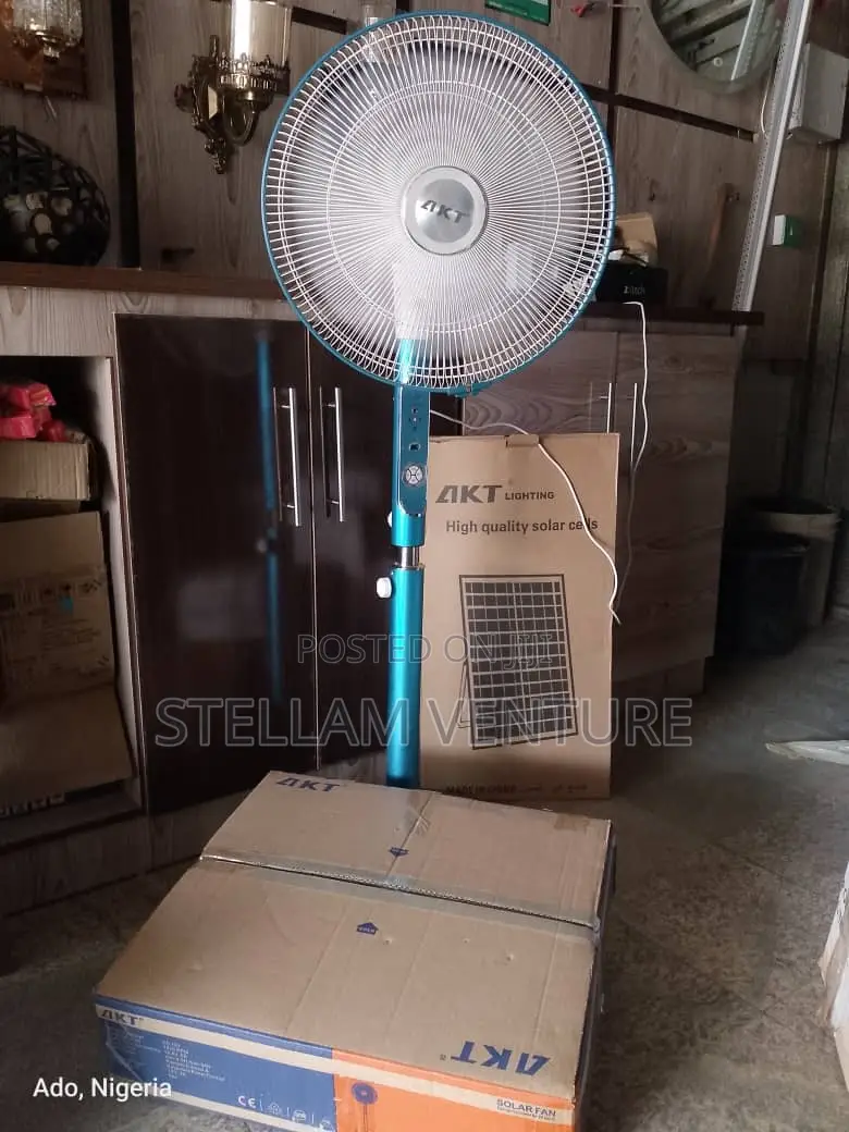Akt Solar/ Rechargeable Fan