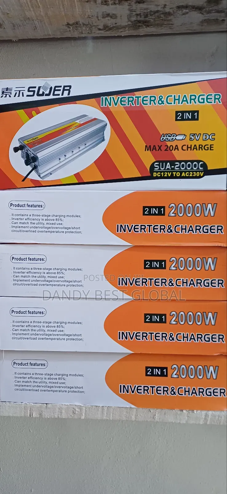 Soder 2000w Inverter and Charger
