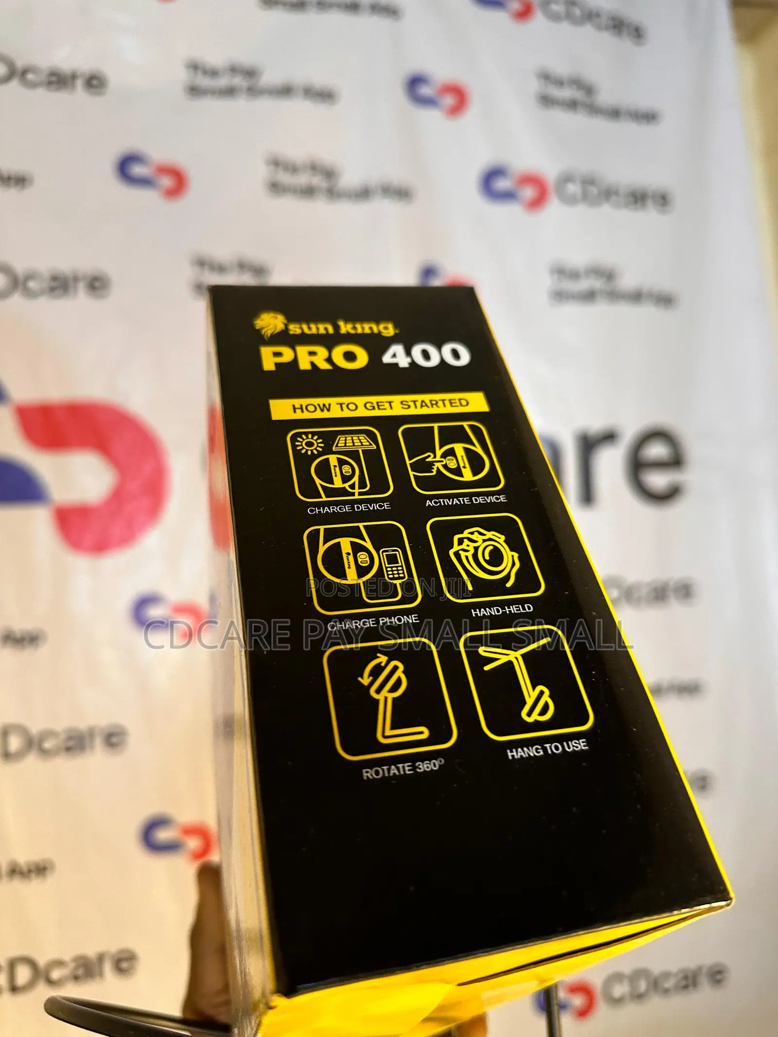 Pay Small Small Sun King Solar Lantern On Cdcare.App