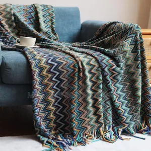 Cozy Knit Throw Blankets (122 by 182 Cm)