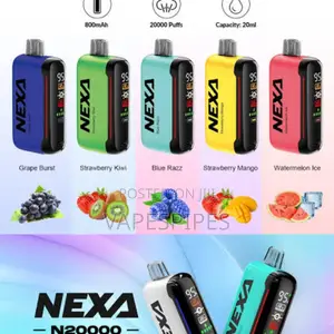 Nexa 20000 Puff a Game-Changer in Disposable Vaping