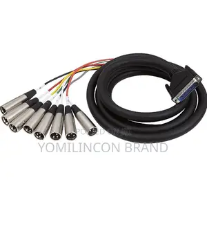 Hosatech DTM-803 Balanced Snake Db25 to Xlr3m 3m