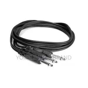 Hosatech Cyp-105 Y Cable 1/4 in Ts to Dual 1/4 in Ts